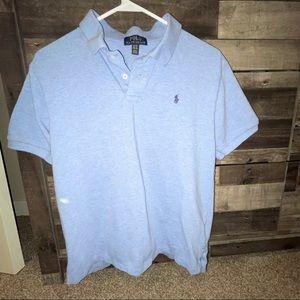 blue collar ralph lauren polo short sleeve